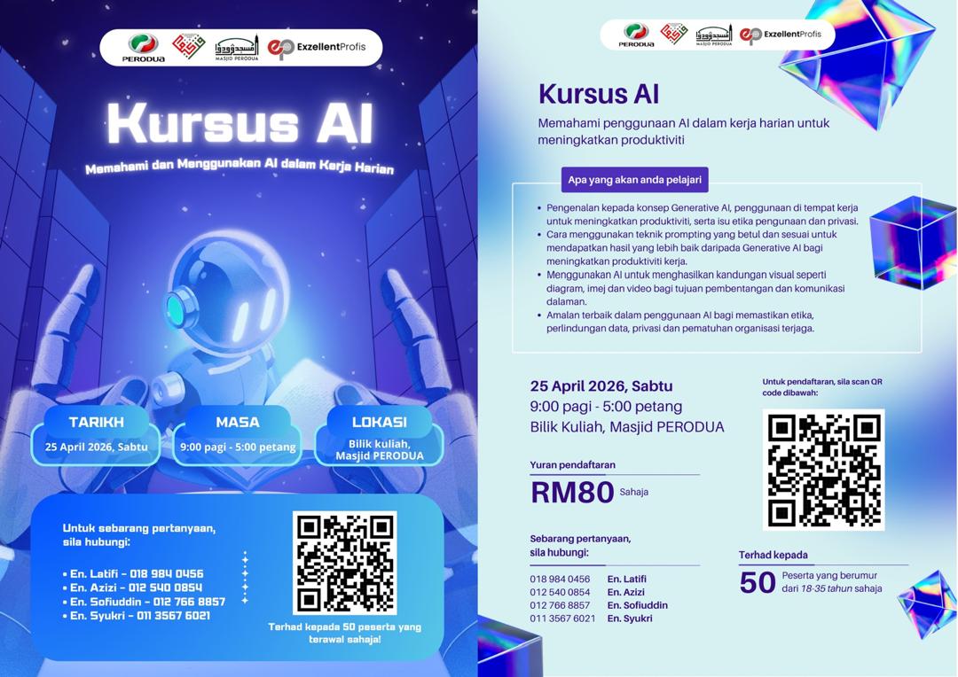 Kem Cuti Sekolah - Kursus A.I.