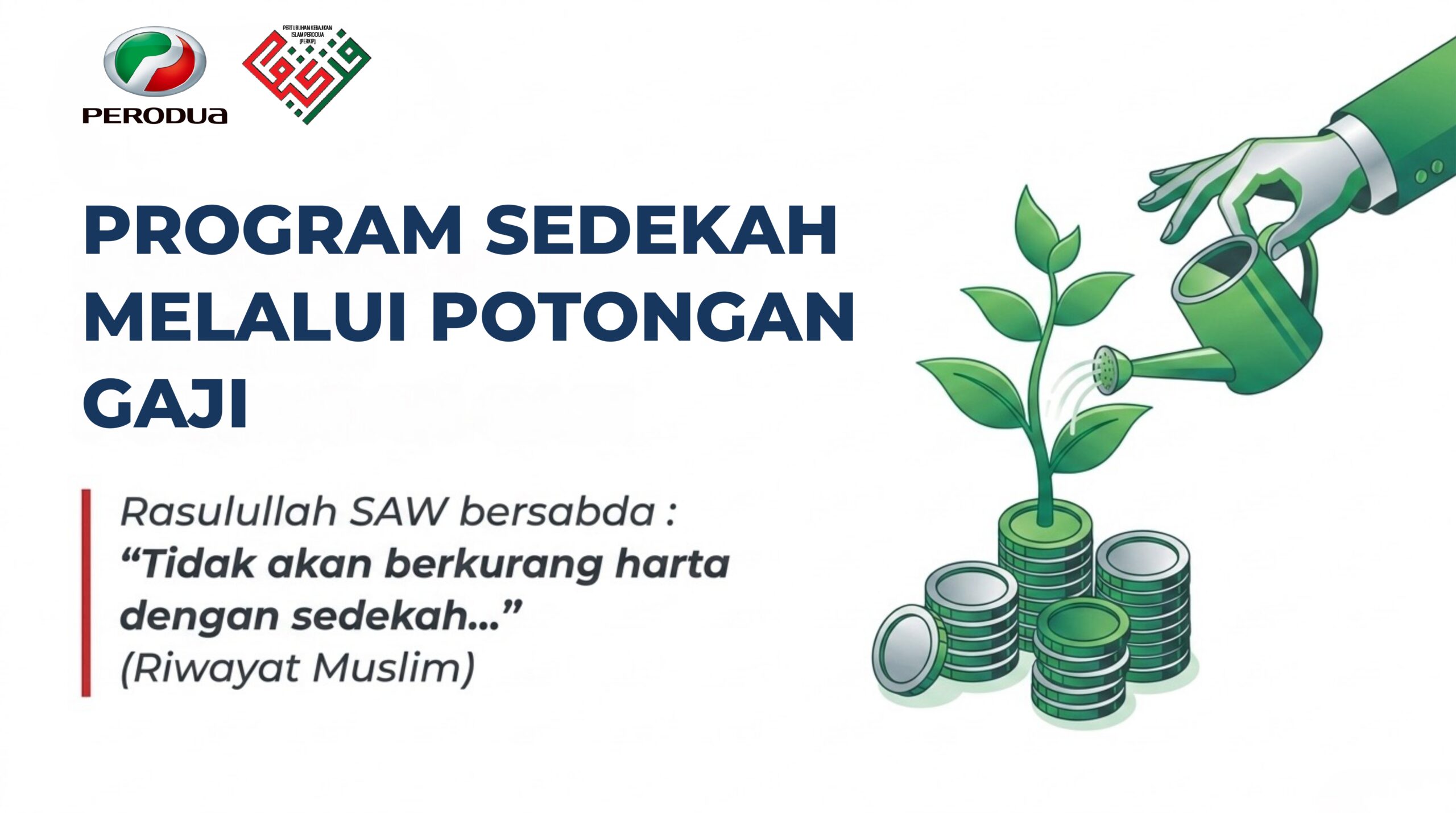 Sedekah Melalui Potongan Gaji