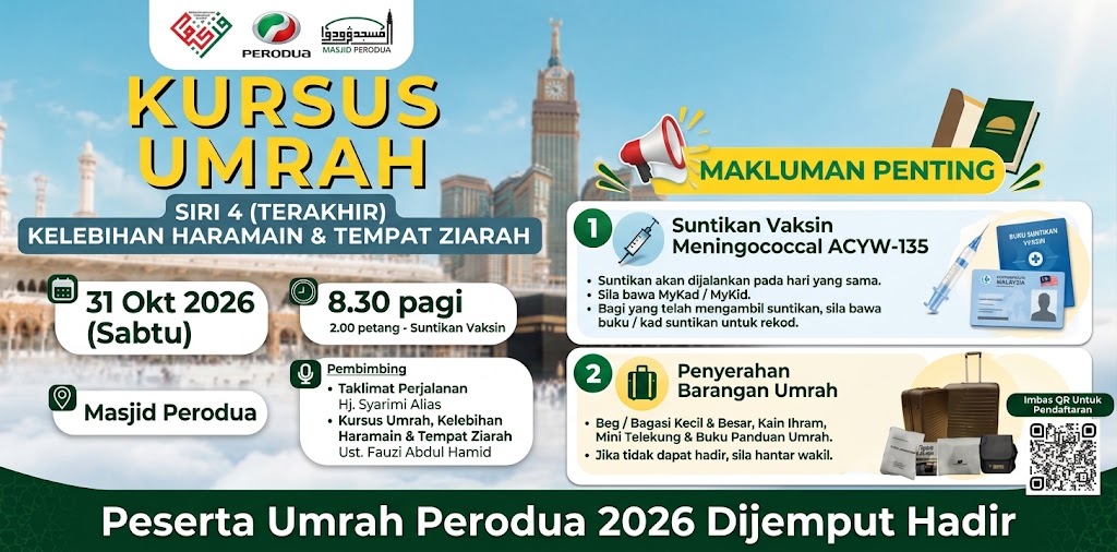 Kursus Umrah pada 31-10-2026